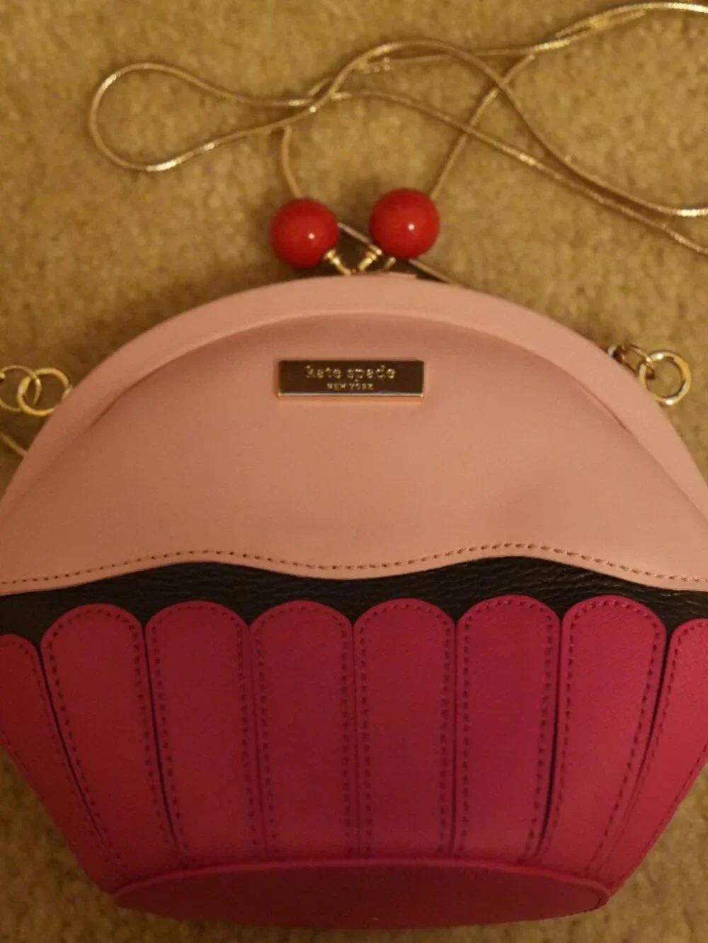 LIMITED EDITION Kate Spade Take The Cake Cupcake Crossbody Purse
